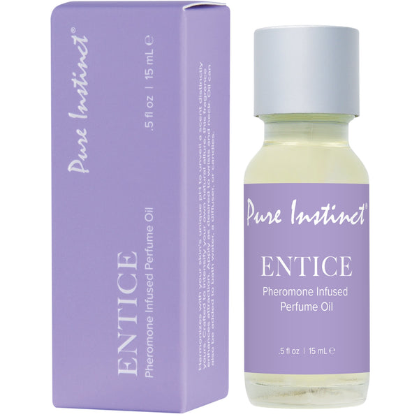PURE INSTINCT Signature Collection Entice Pheromone Infused Perfume Oil - 15ml