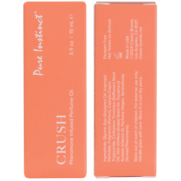 PURE INSTINCT Signature Collection Crush Pheromone Infused Perfume Oil - 15ml