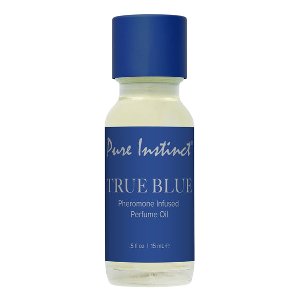 PURE INSTINCT Signature Collection True Blue Pheromone Infused Perfume Oil - 15ml