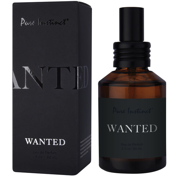 PURE INSTINCT Men's Collection Wanted Pheromone Infused Perfume - 60ml
