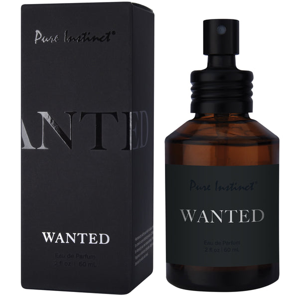 PURE INSTINCT Men's Collection Wanted Pheromone Infused Perfume - 60ml