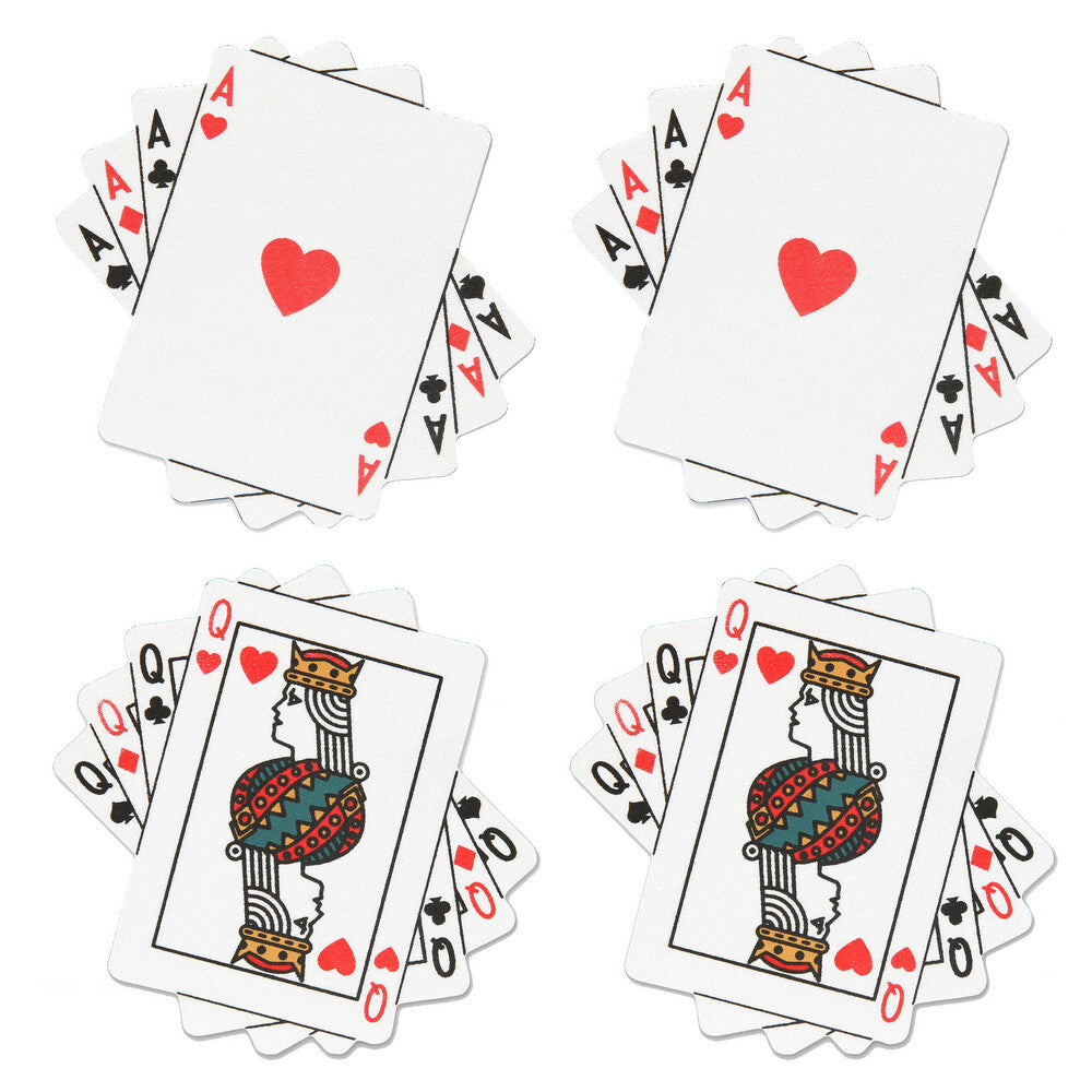 Four-of-a-Kind Queens & Aces Nipple Pasties