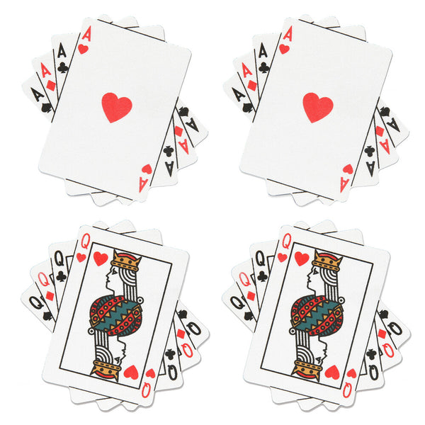 Four-of-a-Kind Queens & Aces Nipple Pasties