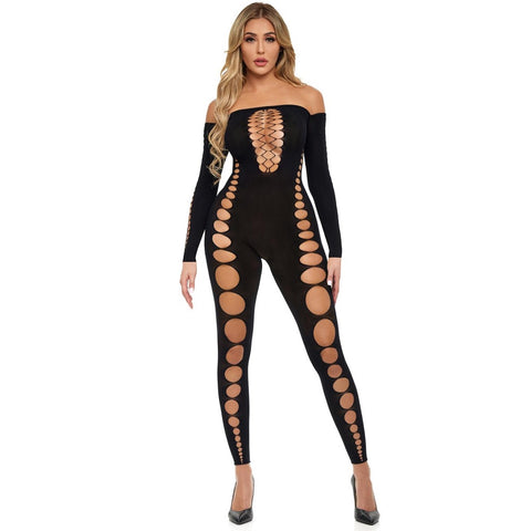 Pink Lipstick Boujee Gang Bodystocking - Black - Extreme Toyz Singapore - https://extremetoyz.com.sg - Sex Toys and Lingerie Online Store - Bondage Gear / Vibrators / Electrosex Toys / Wireless Remote Control Vibes / Sexy Lingerie and Role Play / BDSM / Dungeon Furnitures / Dildos and Strap Ons &nbsp;/ Anal and Prostate Massagers / Anal Douche and Cleaning Aide / Delay Sprays and Gels / Lubricants and more...