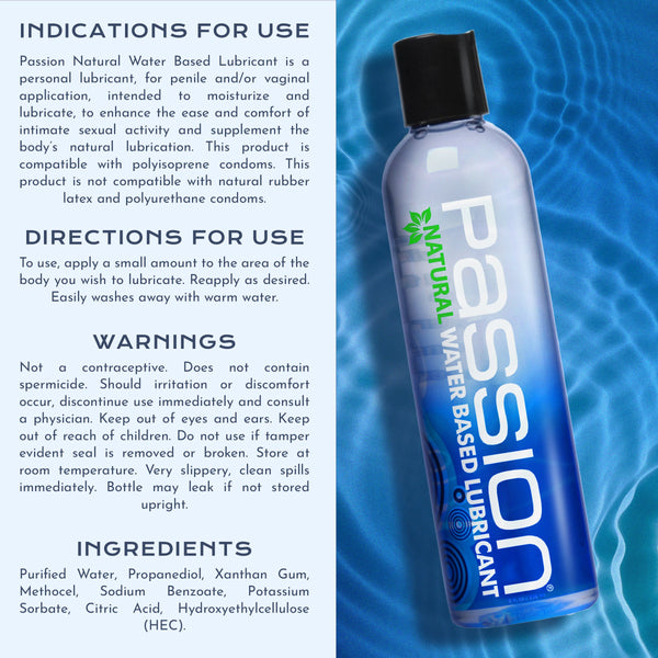 Natural Lubricant 8 oz.