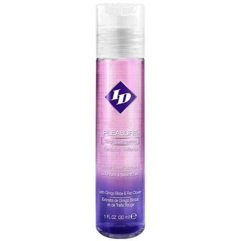 ID Lubricants PLEASURE Tingling Sensation Lubricant - 30ml - Extreme Toyz Singapore - https://extremetoyz.com.sg - Sex Toys and Lingerie Online Store - Bondage Gear / Vibrators / Electrosex Toys / Wireless Remote Control Vibes / Sexy Lingerie and Role Play / BDSM / Dungeon Furnitures / Dildos and Strap Ons  / Anal and Prostate Massagers / Anal Douche and Cleaning Aide / Delay Sprays and Gels / Lubricants and more...