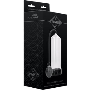 Shots America Pumped Classic Penis Pump - Clear - Extreme Toyz Singapore - https://extremetoyz.com.sg - Sex Toys and Lingerie Online Store - Bondage Gear / Vibrators / Electrosex Toys / Wireless Remote Control Vibes / Sexy Lingerie and Role Play / BDSM / Dungeon Furnitures / Dildos and Strap Ons &nbsp;/ Anal and Prostate Massagers / Anal Douche and Cleaning Aide / Delay Sprays and Gels / Lubricants and more...