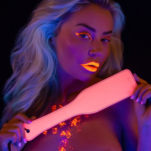 TABOOM Glow In The Dark Paddle - Extreme Toyz Singapore - https://extremetoyz.com.sg - Sex Toys and Lingerie Online Store - Bondage Gear / Vibrators / Electrosex Toys / Wireless Remote Control Vibes / Sexy Lingerie and Role Play / BDSM / Dungeon Furnitures / Dildos and Strap Ons / Anal and Prostate Massagers / Anal Douche and Cleaning Aide / Delay Sprays and Gels / Lubricants and more...