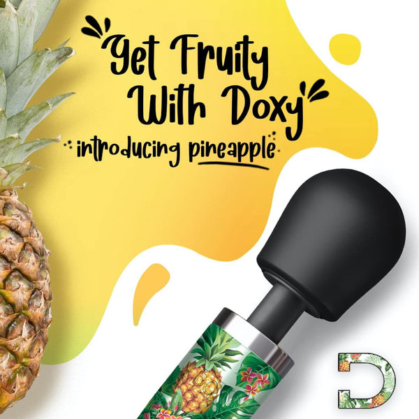 DOXY Die Cast Wand Massager - Pineapple - Extreme Toyz Singapore - https://extremetoyz.com.sg - Sex Toys and Lingerie Online Store - Bondage Gear / Vibrators / Electrosex Toys / Wireless Remote Control Vibes / Sexy Lingerie and Role Play / BDSM / Dungeon Furnitures / Dildos and Strap Ons / Anal and Prostate Massagers / Anal Douche and Cleaning Aide / Delay Sprays and Gels / Lubricants and more...