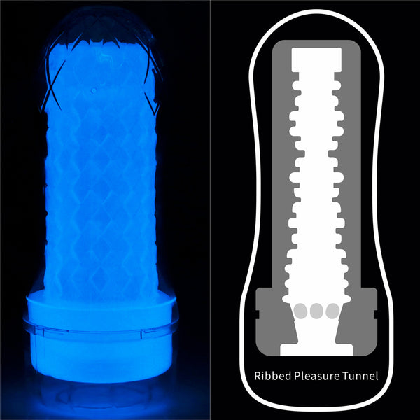 LoveToy Lumino Play Masturbator - Ribbed - Extreme Toyz Singapore - https://extremetoyz.com.sg - Sex Toys and Lingerie Online Store - Bondage Gear / Vibrators / Electrosex Toys / Wireless Remote Control Vibes / Sexy Lingerie and Role Play / BDSM / Dungeon Furnitures / Dildos and Strap Ons  / Anal and Prostate Massagers / Anal Douche and Cleaning Aide / Delay Sprays and Gels / Lubricants and more...