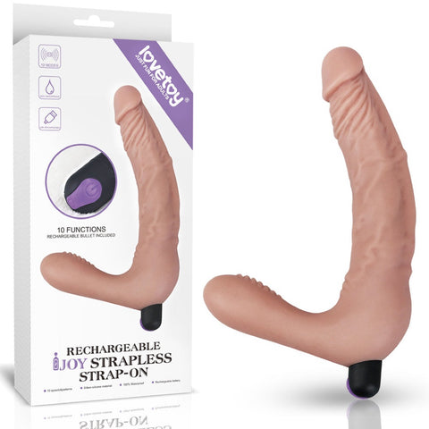 LoveToy Rechargeable IJOY Strapless Strap On -  Extreme Toyz Singapore - https://extremetoyz.com.sg - Sex Toys and Lingerie Online Store - Bondage Gear / Vibrators / Electrosex Toys / Wireless Remote Control Vibes / Sexy Lingerie and Role Play / BDSM / Dungeon Furnitures / Dildos and Strap Ons  / Anal and Prostate Massagers / Anal Douche and Cleaning Aide / Delay Sprays and Gels / Lubricants and more...