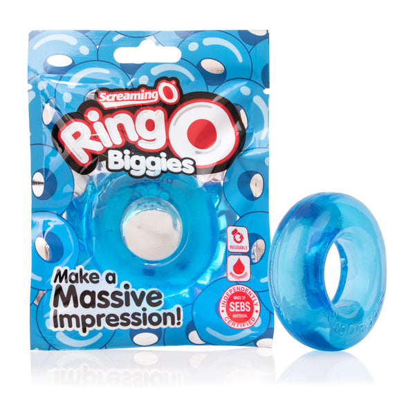 RingO Biggies Assorted Cock Ring - 18 Count