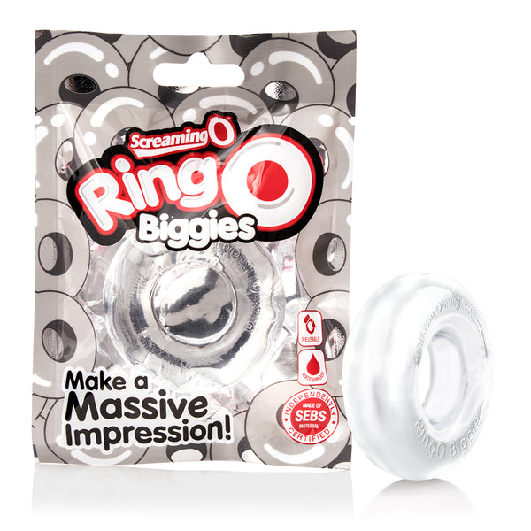 RingO Biggies Assorted Cock Ring - 36 Count