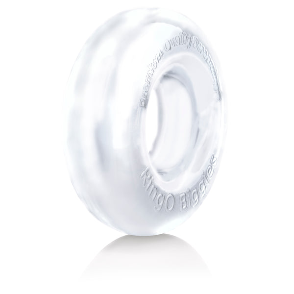 RingO Biggies Cock Ring - Clear