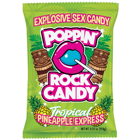 Rock Candy Poppin' Rock Candy - Pineapple Express - Extreme Toyz Singapore - https://extremetoyz.com.sg - Sex Toys and Lingerie Online Store - Bondage Gear / Vibrators / Electrosex Toys / Wireless Remote Control Vibes / Sexy Lingerie and Role Play / BDSM / Dungeon Furnitures / Dildos and Strap Ons &nbsp;/ Anal and Prostate Massagers / Anal Douche and Cleaning Aide / Delay Sprays and Gels / Lubricants and more...