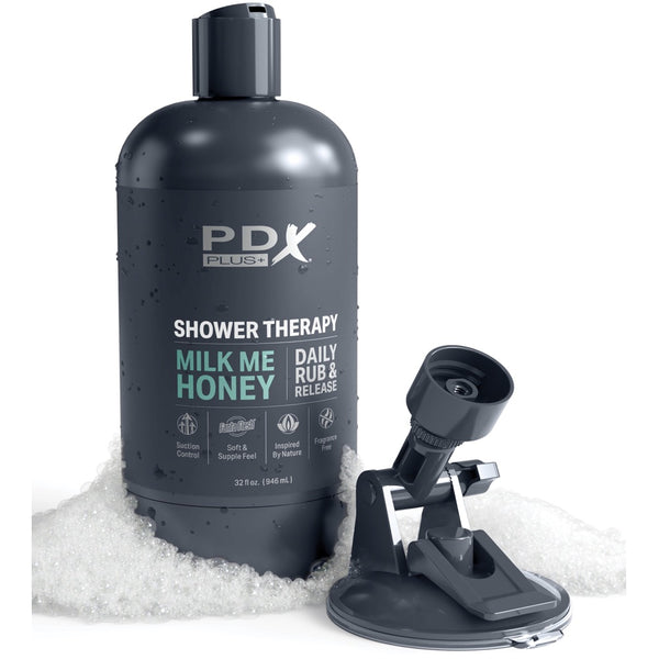 Pipedream Products PDX Plus Shower Therapy Milk Me Honey Handsfree Discreet Stroker - Light -  Extreme Toyz Singapore - https://extremetoyz.com.sg - Sex Toys and Lingerie Online Store - Bondage Gear / Vibrators / Electrosex Toys / Wireless Remote Control Vibes / Sexy Lingerie and Role Play / BDSM / Dungeon Furnitures / Dildos and Strap Ons  / Anal and Prostate Massagers / Anal Douche and Cleaning Aide / Delay Sprays and Gels / Lubricants and more...