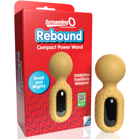 Rebound Compact Power Wand Rechargeable Vibrator