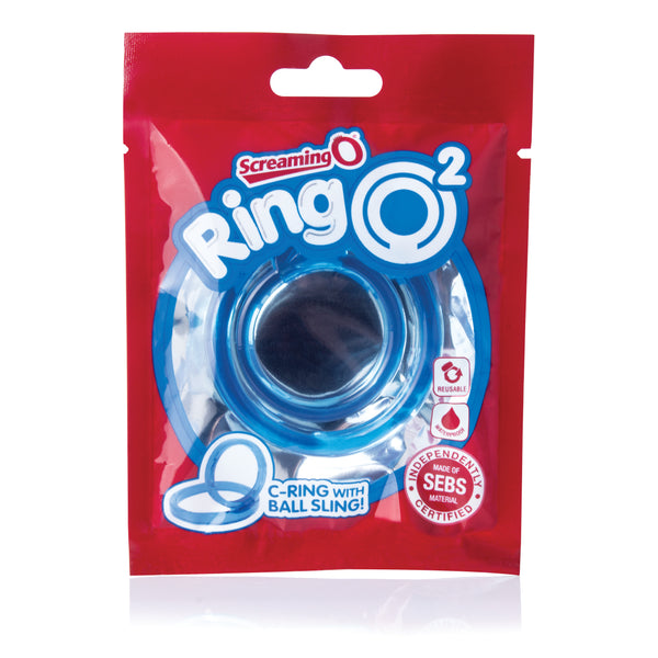 RingO 2 Double Erection Ring - Blue