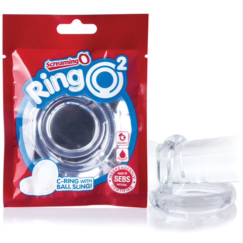 RingO 2 Double Erection Ring - Clear