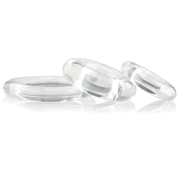 RingO x3 Erection Rings Set - Clear