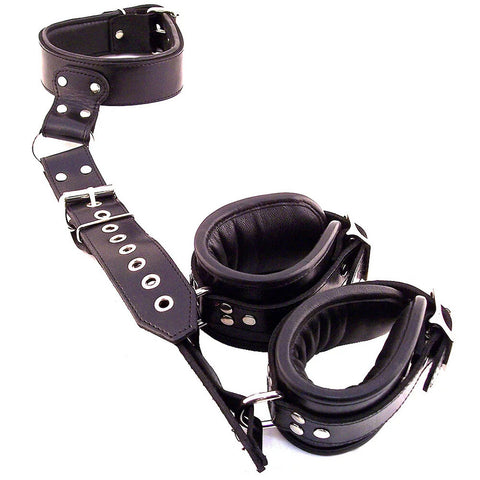 Leather Neck to Wrist Restraint