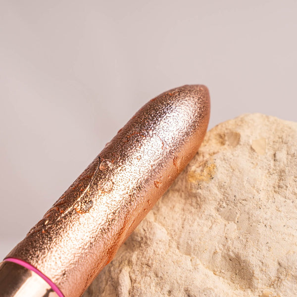 Rocks-Off RO-80mm Precious Golden Passion 7 Speed Bullet Vibrator - Extreme Toyz Singapore - https://extremetoyz.com.sg - Sex Toys and Lingerie Online Store