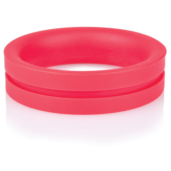 RingO Pro LG Silicone Cock Ring - Red