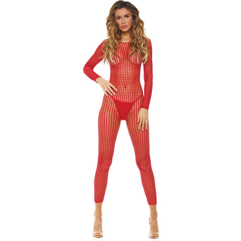 Rene Rofe  Everything You Got Bodystocking - Red - Extreme Toyz Singapore - https://extremetoyz.com.sg - Sex Toys and Lingerie Online Store - Bondage Gear / Vibrators / Electrosex Toys / Wireless Remote Control Vibes / Sexy Lingerie and Role Play / BDSM / Dungeon Furnitures / Dildos and Strap Ons &nbsp;/ Anal and Prostate Massagers / Anal Douche and Cleaning Aide / Delay Sprays and Gels / Lubricants and more...