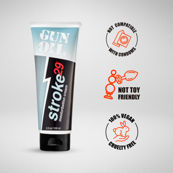 GUN OIL Stroke 29 Masturbation Cream - 100ml