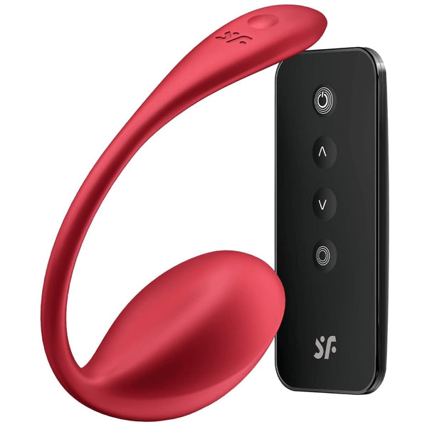 Shiny Petal Connect App Ergonomically Shaped Wearable Vibrator with Remote