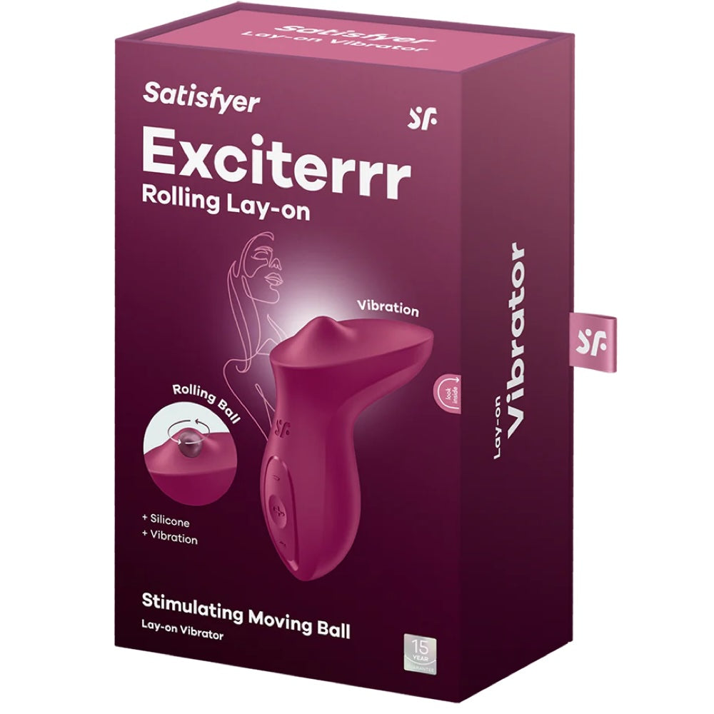 Exciterrr Stimulating Moving Ball Lay-On Vibrator