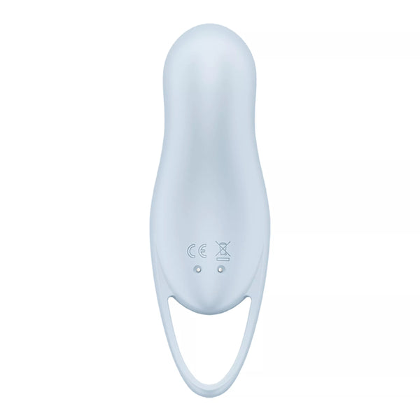 Pocket Pro 1 Double Air-Pulse Vibrator - Light Blue