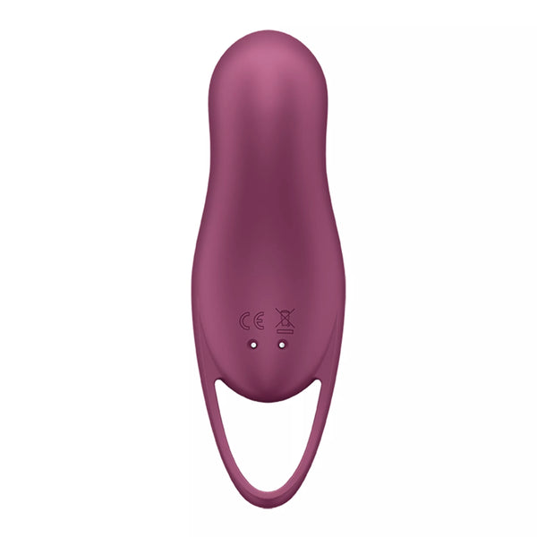 Pocket Pro 1 Double Air-Pulse Vibrator - Berry