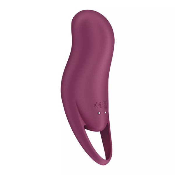 Pocket Pro 1 Double Air-Pulse Vibrator - Berry