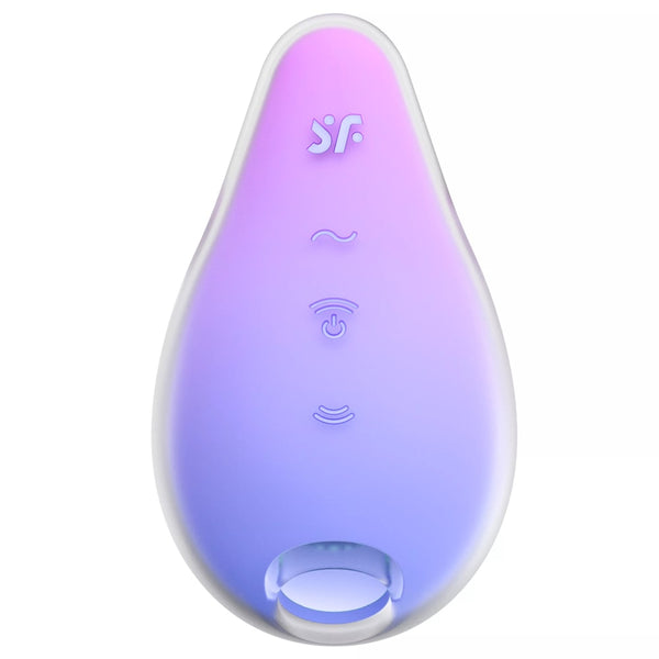 Mermaid Vibes Double Air-Pulse Vibrator - Lila-Pink