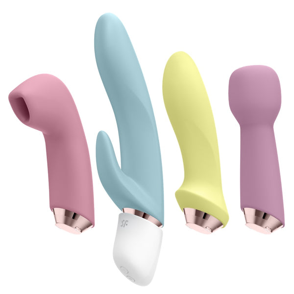 Marvelous Four Air Pulse + Vibrator Set