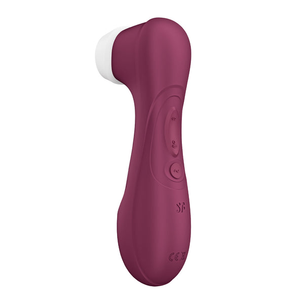 Pro 2 Generation 3 Connect App Liquid Air Technology Double Air Pulse Vibrator - Red