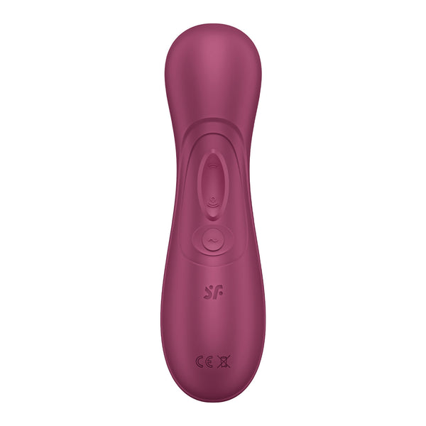 Pro 2 Generation 3 Connect App Liquid Air Technology Double Air Pulse Vibrator - Red