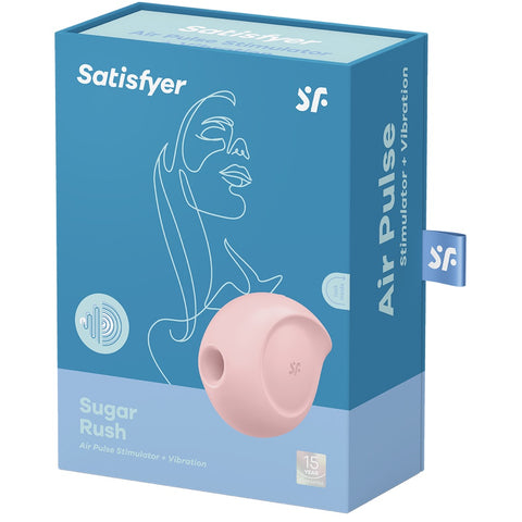 Sugar Rush Air Pulse Stimulator + Vibration