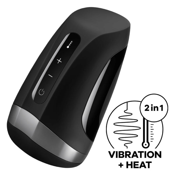 Satisfyer Men Heat Vibration Masturbator