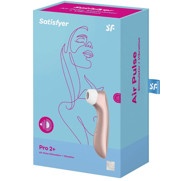 Pro 2+ Air Pulse & Vibration Stimulator - Rose Gold