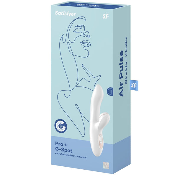 Pro+ G-Spot Air Pulse Stimulator + Vibration