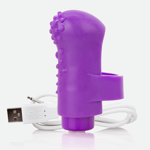 Screaming O Charged FingO Rechargeable Finger Vibe (3 Colours Available) - Extreme Toyz Singapore - https://extremetoyz.com.sg - Sex Toys and Lingerie Online Store - Bondage Gear / Vibrators / Electrosex Toys / Wireless Remote Control Vibes / Sexy Lingerie and Role Play / BDSM / Dungeon Furnitures / Dildos and Strap Ons  / Anal and Prostate Massagers / Anal Douche and Cleaning Aide / Delay Sprays and Gels / Lubricants and more...