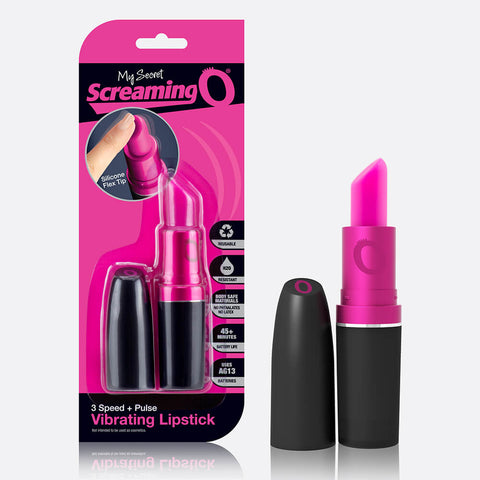 Screaming O My Secret Vibrating Lipstick - Extreme Toyz Singapore - https://extremetoyz.com.sg - Sex Toys and Lingerie Online Store - Bondage Gear / Vibrators / Electrosex Toys / Wireless Remote Control Vibes / Sexy Lingerie and Role Play / BDSM / Dungeon Furnitures / Dildos and Strap Ons  / Anal and Prostate Massagers / Anal Douche and Cleaning Aide / Delay Sprays and Gels / Lubricants and more...