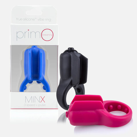 Screaming O PrimO MINX 4-Function Vertical Vibrating Ring with Vibro Fins - Extreme Toyz Singapore - https://extremetoyz.com.sg - Sex Toys and Lingerie Online Store - Bondage Gear / Vibrators / Electrosex Toys / Wireless Remote Control Vibes / Sexy Lingerie and Role Play / BDSM / Dungeon Furnitures / Dildos and Strap Ons  / Anal and Prostate Massagers / Anal Douche and Cleaning Aide / Delay Sprays and Gels / Lubricants and more...
