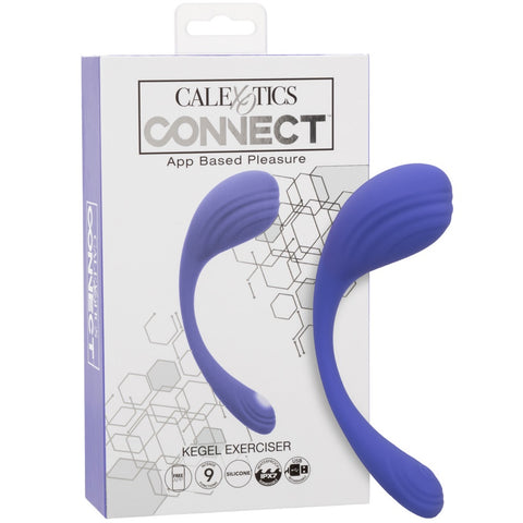 CalExotics Connect Kegel Exerciser Rechargeable App-Controlled Vibrator - Extreme Toyz Singapore - https://extremetoyz.com.sg - Sex Toys and Lingerie Online Store - Bondage Gear / Vibrators / Electrosex Toys / Wireless Remote Control Vibes / Sexy Lingerie and Role Play / BDSM / Dungeon Furnitures / Dildos and Strap Ons &nbsp;/ Anal and Prostate Massagers / Anal Douche and Cleaning Aide / Delay Sprays and Gels / Lubricants and more...