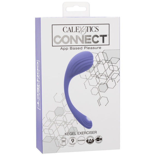 CalExotics Connect Kegel Exerciser Rechargeable App-Controlled Vibrator - Extreme Toyz Singapore - https://extremetoyz.com.sg - Sex Toys and Lingerie Online Store - Bondage Gear / Vibrators / Electrosex Toys / Wireless Remote Control Vibes / Sexy Lingerie and Role Play / BDSM / Dungeon Furnitures / Dildos and Strap Ons &nbsp;/ Anal and Prostate Massagers / Anal Douche and Cleaning Aide / Delay Sprays and Gels / Lubricants and more...