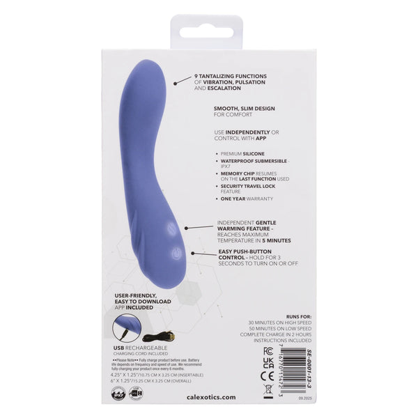 Connect Warming Wand Rechargeable App-Controlled G-Spot Vibrator