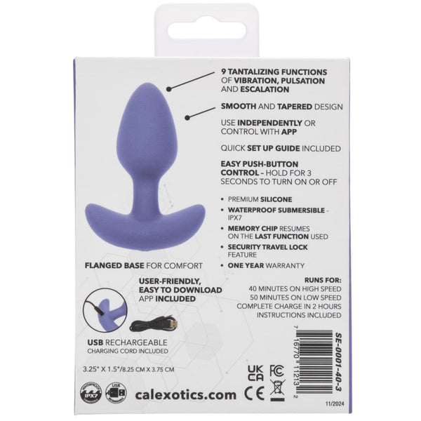 Connect Tapered Probe Rechargeable App-Controlled Anal Vibrator