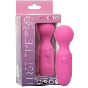 CalExotics First Time Rechargeable Wand Massager - Pink - Extreme Toyz Singapore - https://extremetoyz.com.sg - Sex Toys and Lingerie Online Store - Bondage Gear / Vibrators / Electrosex Toys / Wireless Remote Control Vibes / Sexy Lingerie and Role Play / BDSM / Dungeon Furnitures / Dildos and Strap Ons &nbsp;/ Anal and Prostate Massagers / Anal Douche and Cleaning Aide / Delay Sprays and Gels / Lubricants and more...